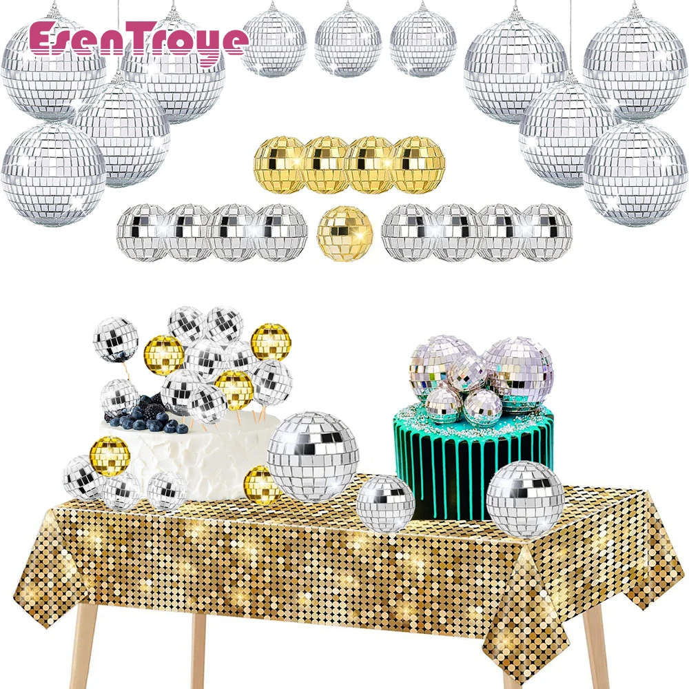 Disco Ball Mirror - 70s 80s 90s Disco Birthday Party
