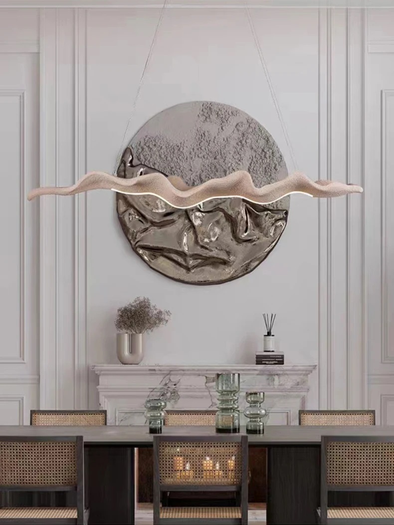 Vintage Resin Leaf Pendant Lig - Decor Lighting Fixtures review and price