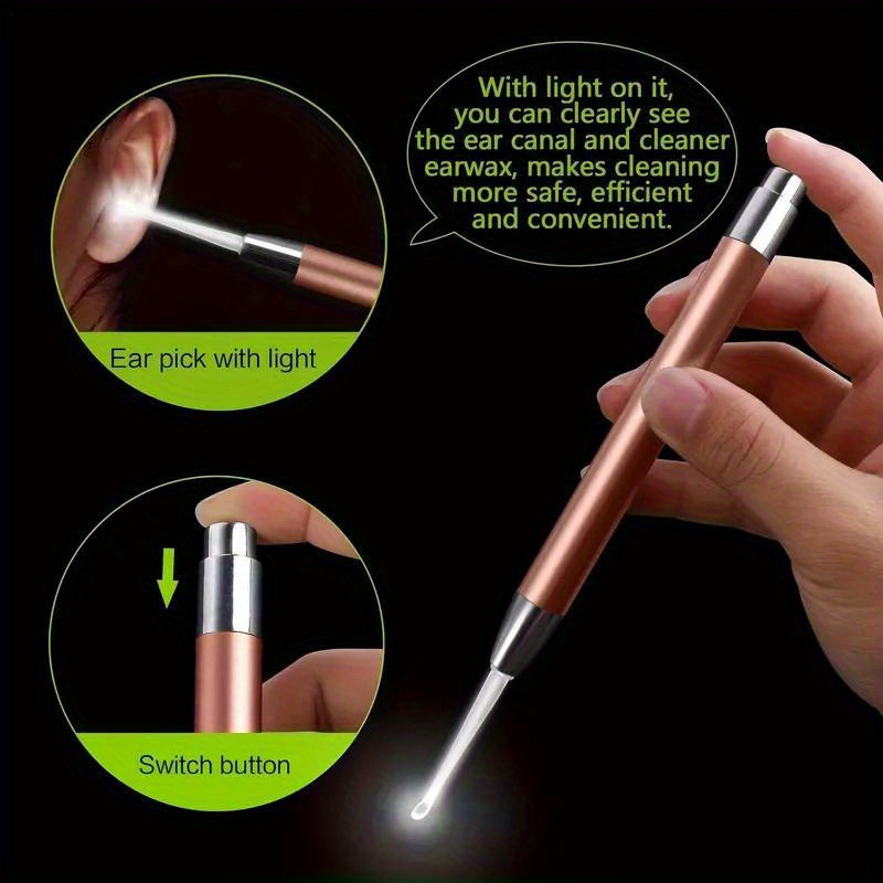 Luminous Ear Scoop, Stainless  - Lighting Visual review and price