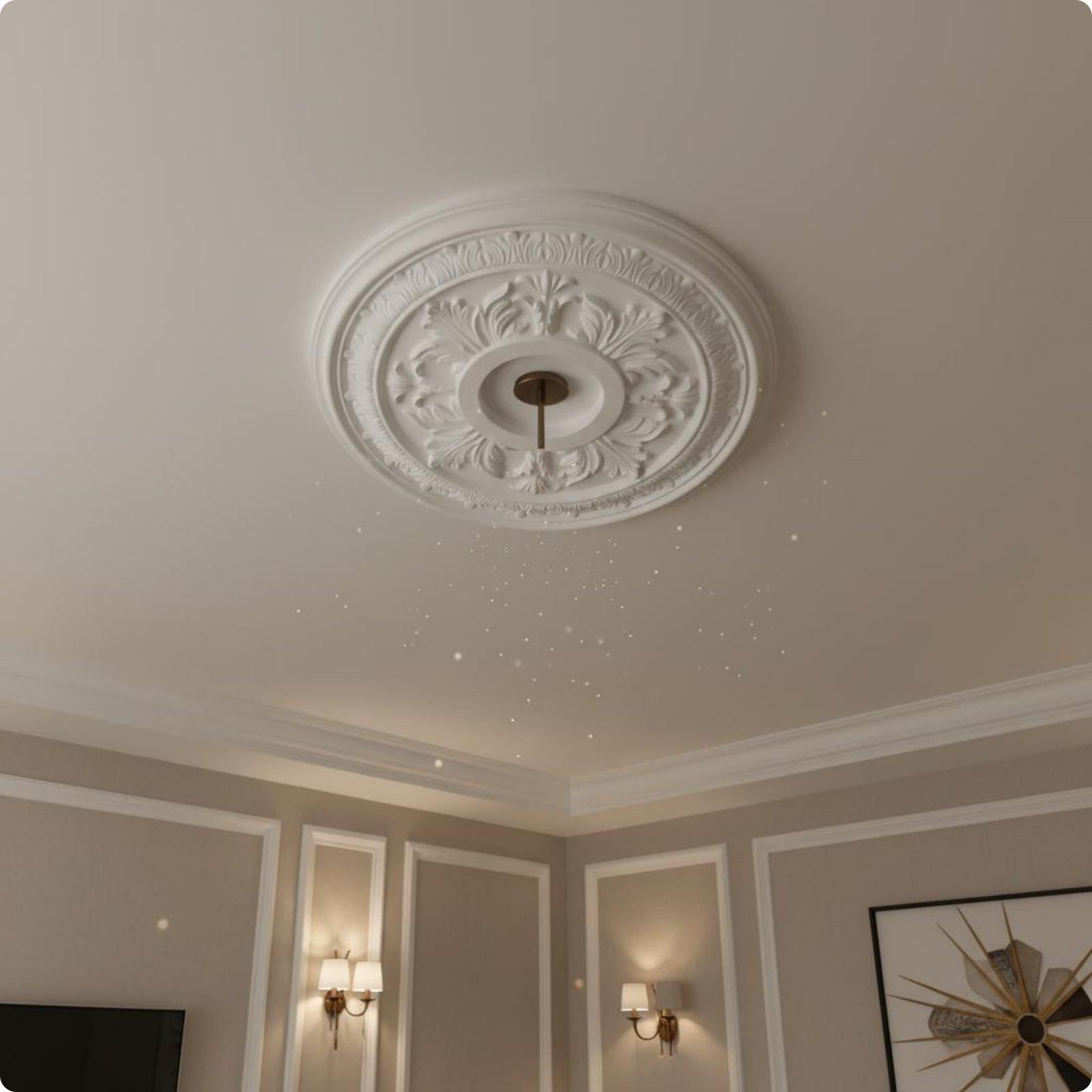Gold Embossed Ceiling Light Pa - Decor Lighting Fixtures review and price