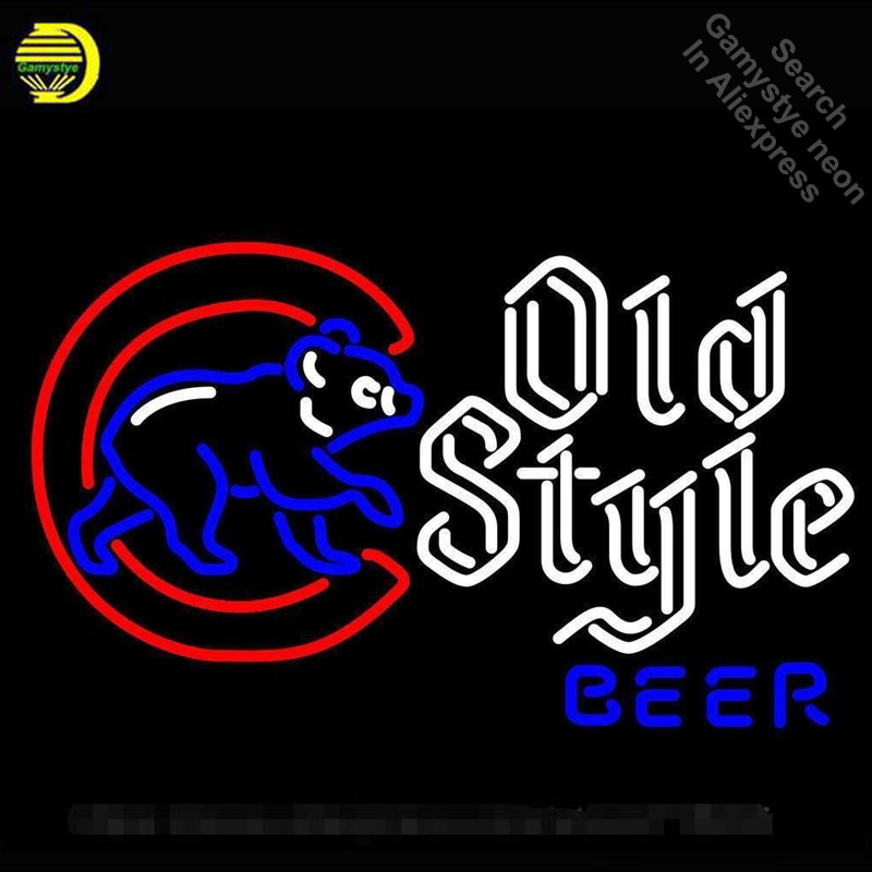Unions Cubs O Style Neon Sign  - Union Lighting & Decor Montreal Quebec review and price
