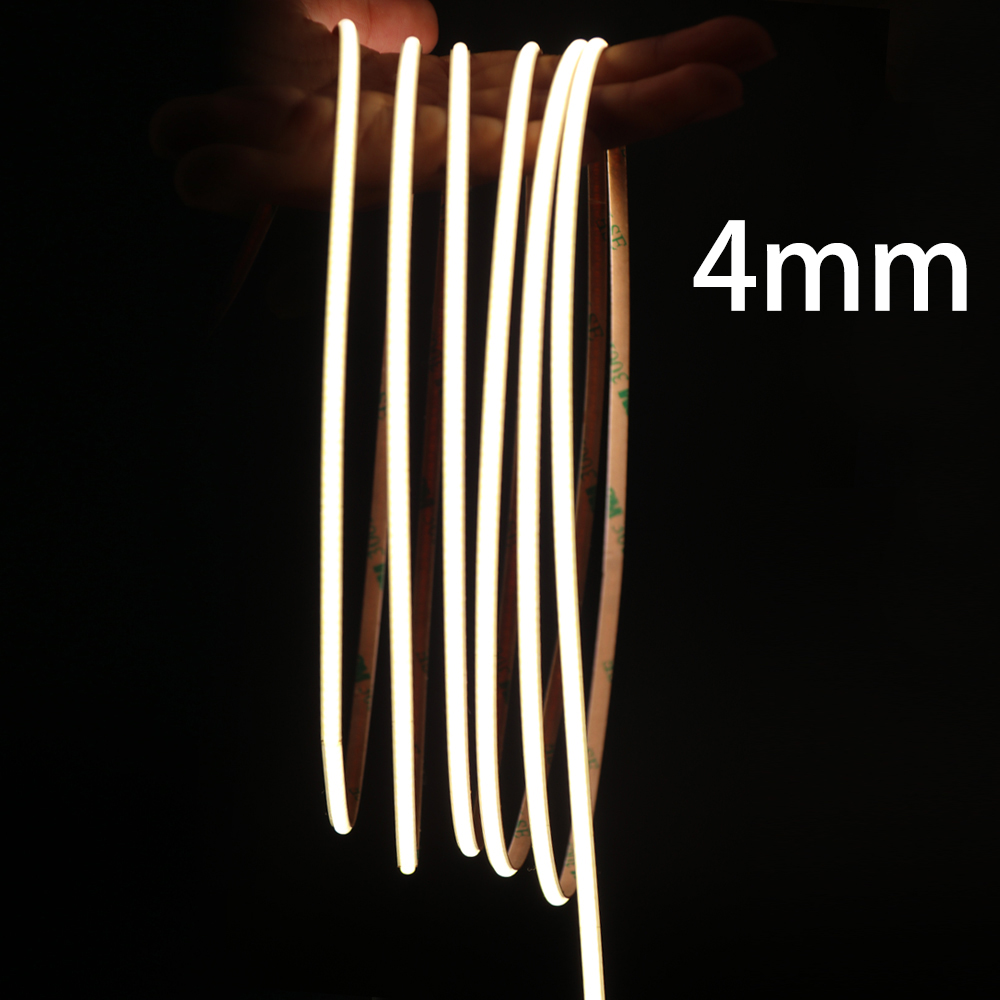 4mm Narrow COB LED Strip Light - Lighting Mcqueen Bedroom Decor review and price