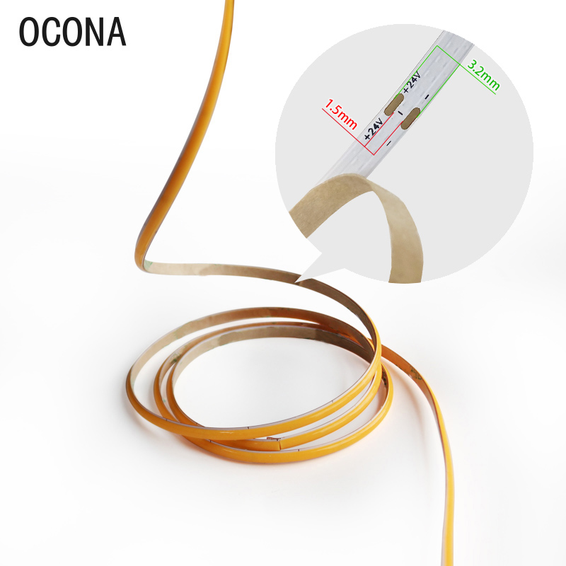 4mm Narrow COB LED Strip Light - Lighting Mcqueen Bedroom Decor review and price