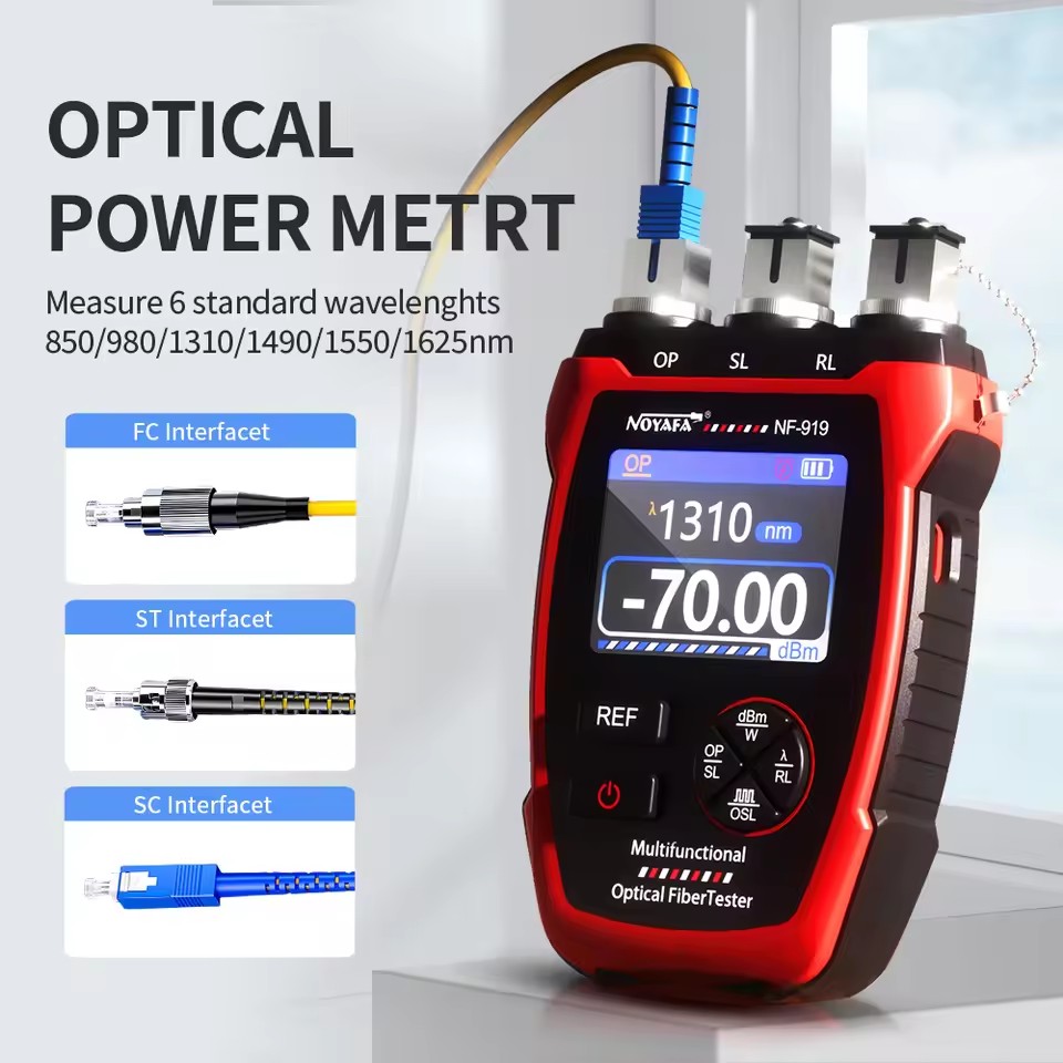 Noyafa NF-919 Optical Power Me - Lighting Visual review and price