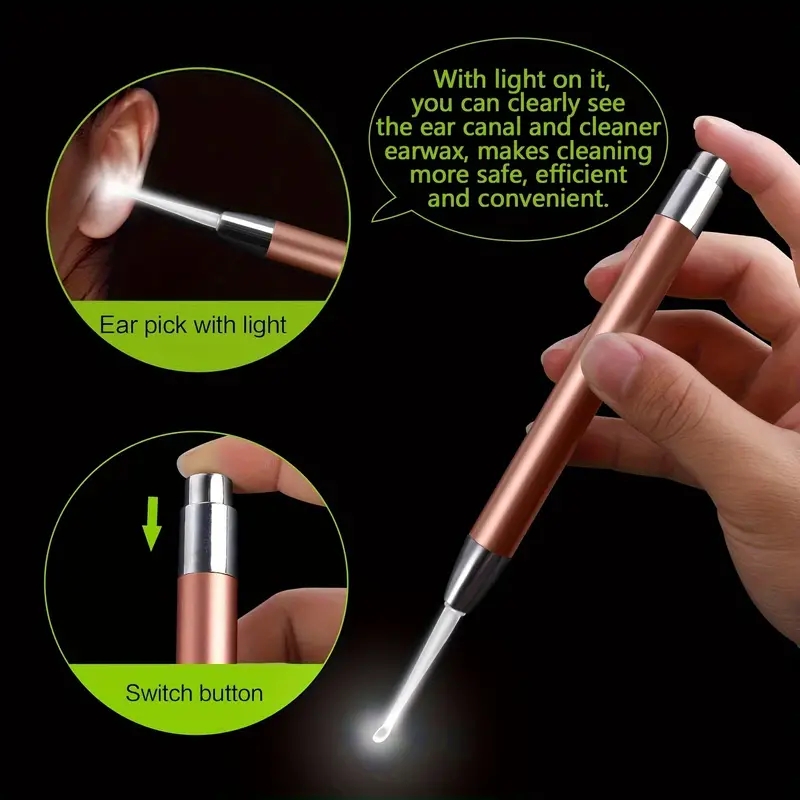 Stainless Steel Luminous Ear S - Lighting Visual review and price