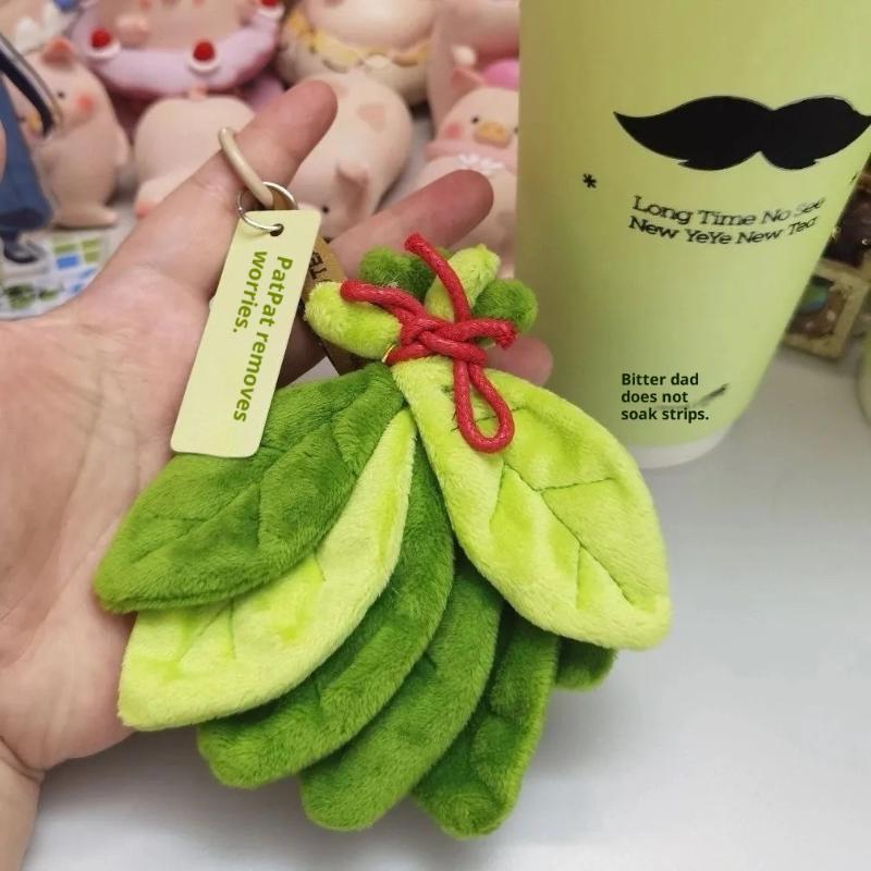 1Pcs Pomelo Leaf Plush Pendant - Lighting Mcqueen Bedroom Decor review and price