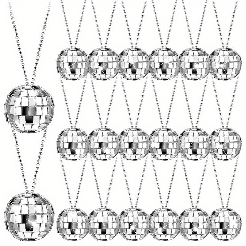 5-10Pcs Mirror Disco Ball Neck - Disco Ball Mirror review and price