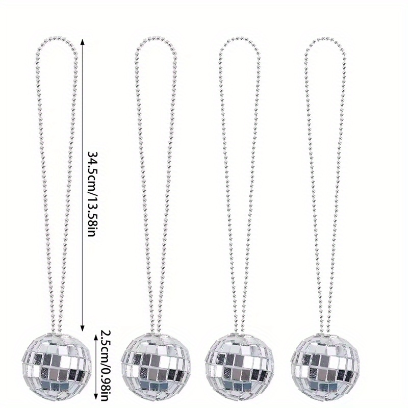 5-10Pcs Mirror Disco Ball Neck - Disco Ball Mirror review and price